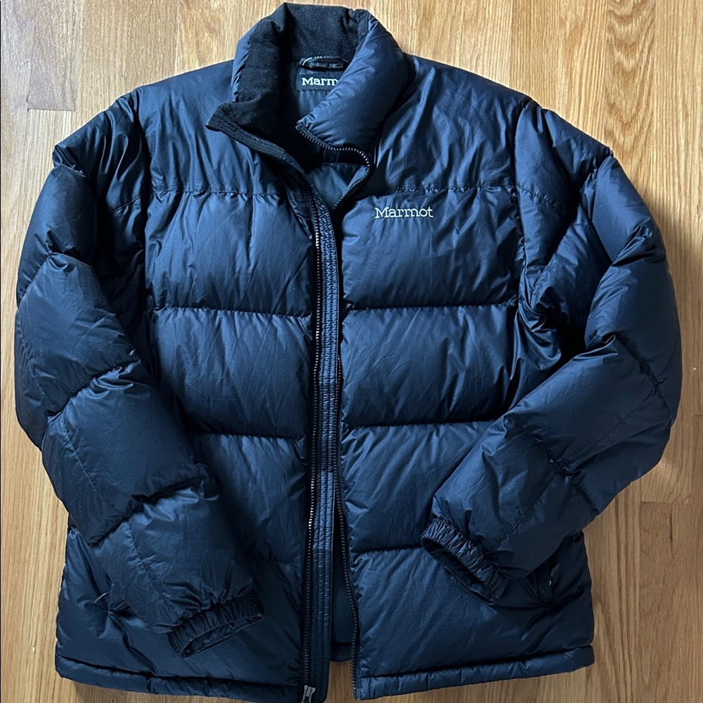 Marmot Men's Black Puffer Jacket